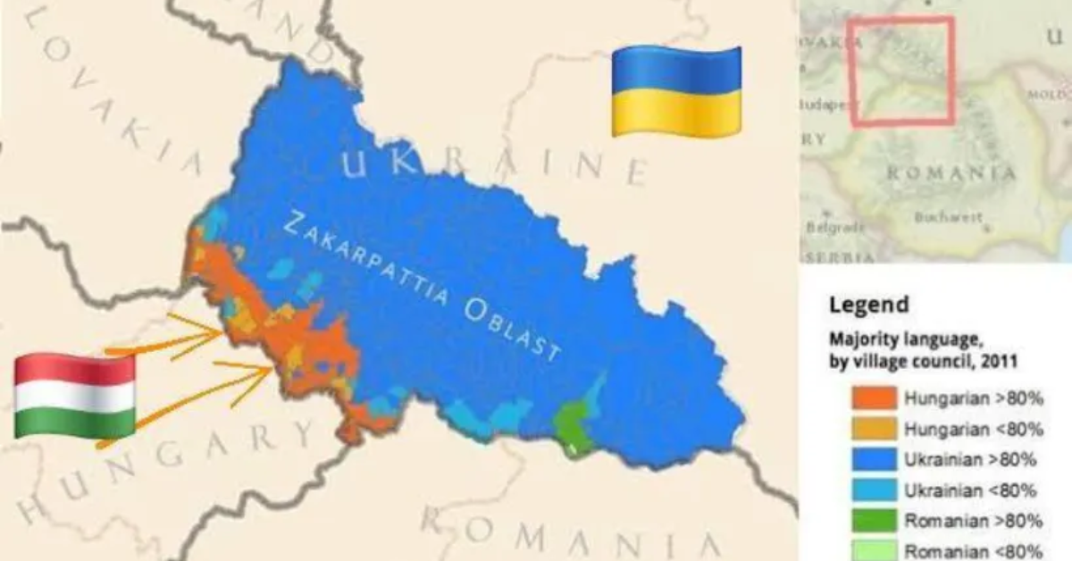 Madžarska in Ukrajina na robu vojaškega spopada